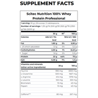 Scitec Nutrition 100% Whey Protein Professional (78 Servings)