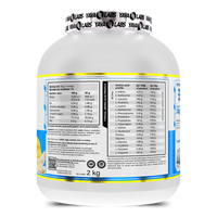 Yava Labs Pure Elite Whey Protein Concentrate 2KG (66 Servings)