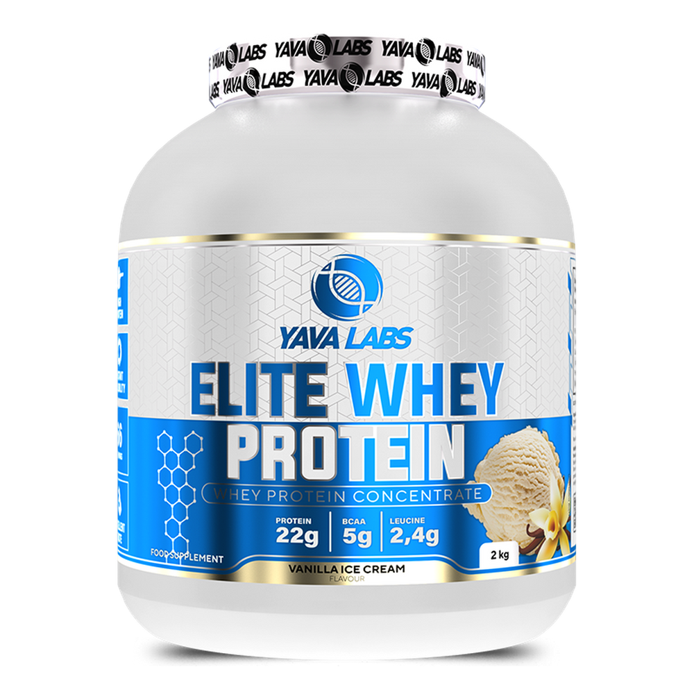 Yava Labs Pure Elite Whey Protein Concentrate 2KG (66 Servings)