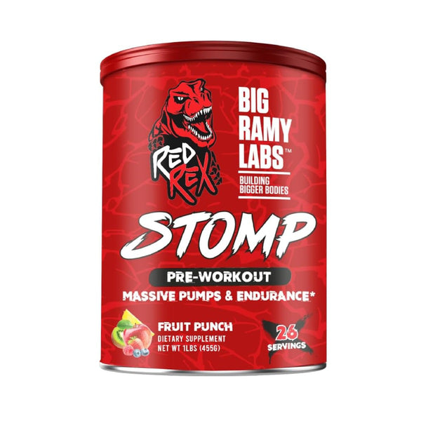 Big Ramy Labs Red Rex Stomp Pre-Workout 455g (26 Servings)