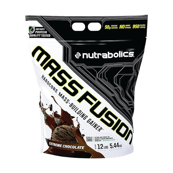 Nutrabolics Mass Fusion Gainer 5.44KG (22 Servings)