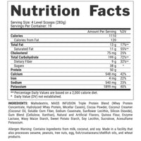 Nutrex Research Mass Infusion Advanced Mass Gainer (19 Servings)