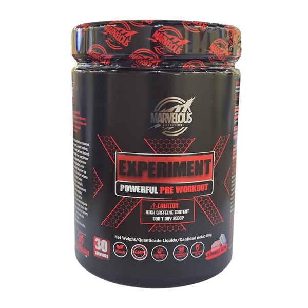 Marvelous Experiment Powerful Pre-Workout